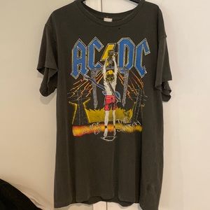 MadeWorn 💥 Rare 💥 AC⚡️DC Flick of the Switch super soft tee large